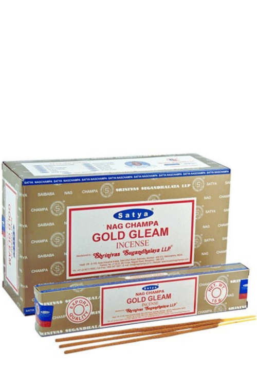 Satya Nag Champa Gold Gleam Incense