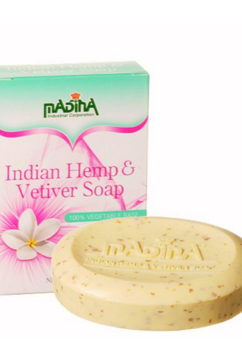 Madina Indian Hemp & Vetiver Soap