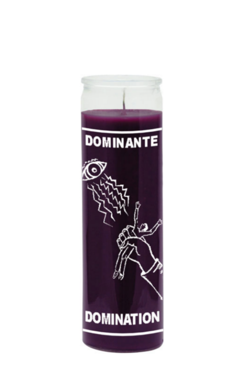 Domination (purple) 1 color 7 day candle