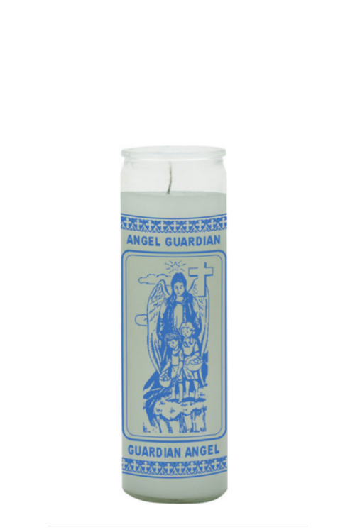 Guardian angel (white) 1 color 7 day candle