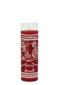 Hummingbird (Chuparrosa) Red 7-Day Candle