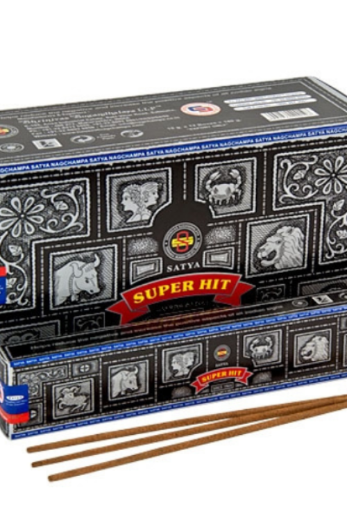 Satya Super Hit Incense Sticks (12 Packs)