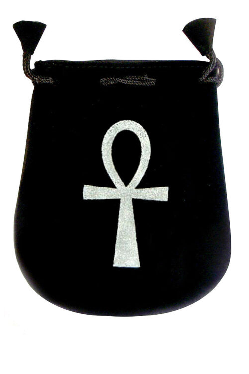 Velvet pouch – Ankh