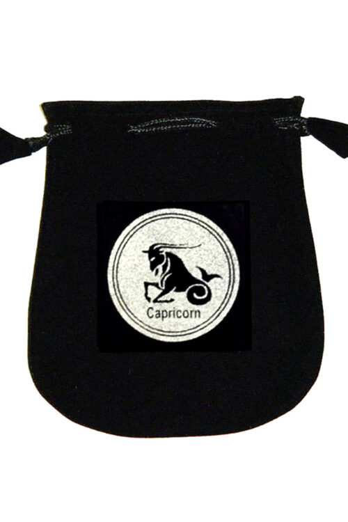 Velvet pouch – Capricorn