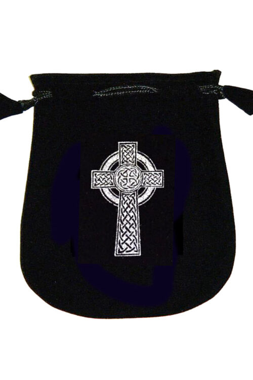 Velvet pouch – Celtic Cross