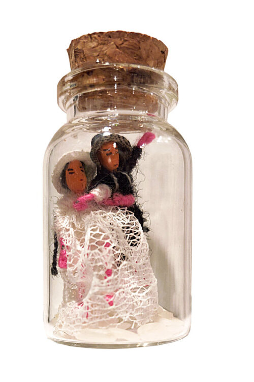 Wedding Binding Dolls Spell Bottle