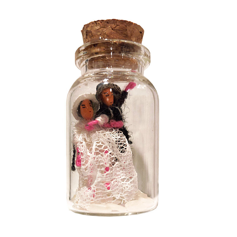 Wedding Binding Dolls Spell Bottle