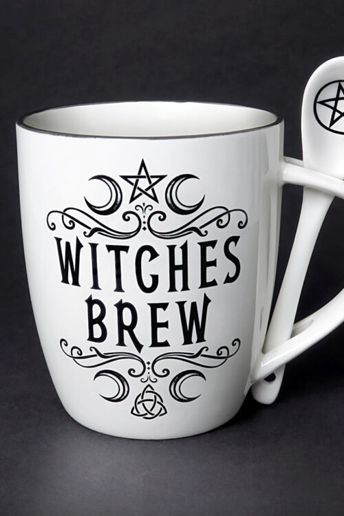 Witches Brew Mug and Spoon Set