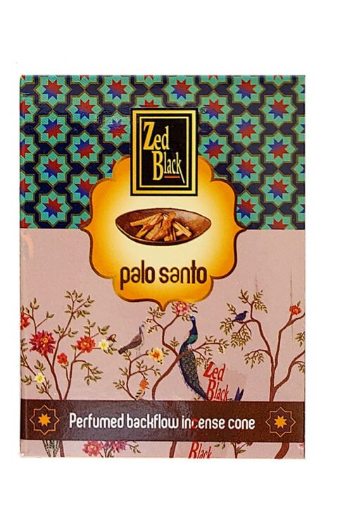 Zed Black Palo Santo Dhoop Backflow Cones