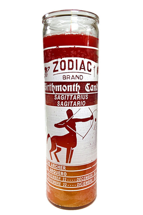 Zodiac Sagittarius 7 Day Candle