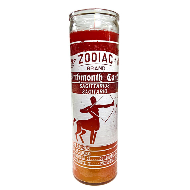 Zodiac Sagittarius 7 Day Candle