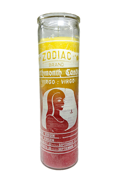 Zodiac Virgo 7 Day Candle