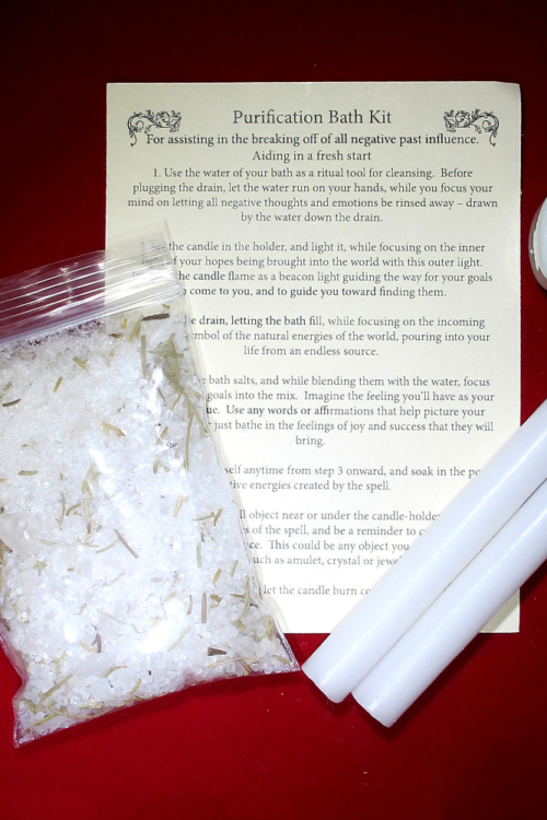 Purification bath kit