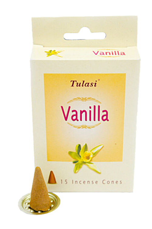 Tulasi Vanilla Incense Cones